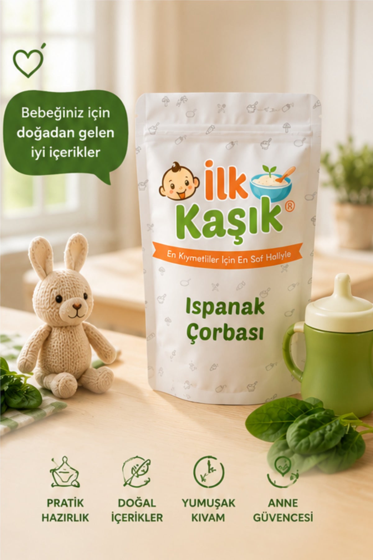 Ispanak Çorbası Karışımı 200 g – İlk Kaşık (4)