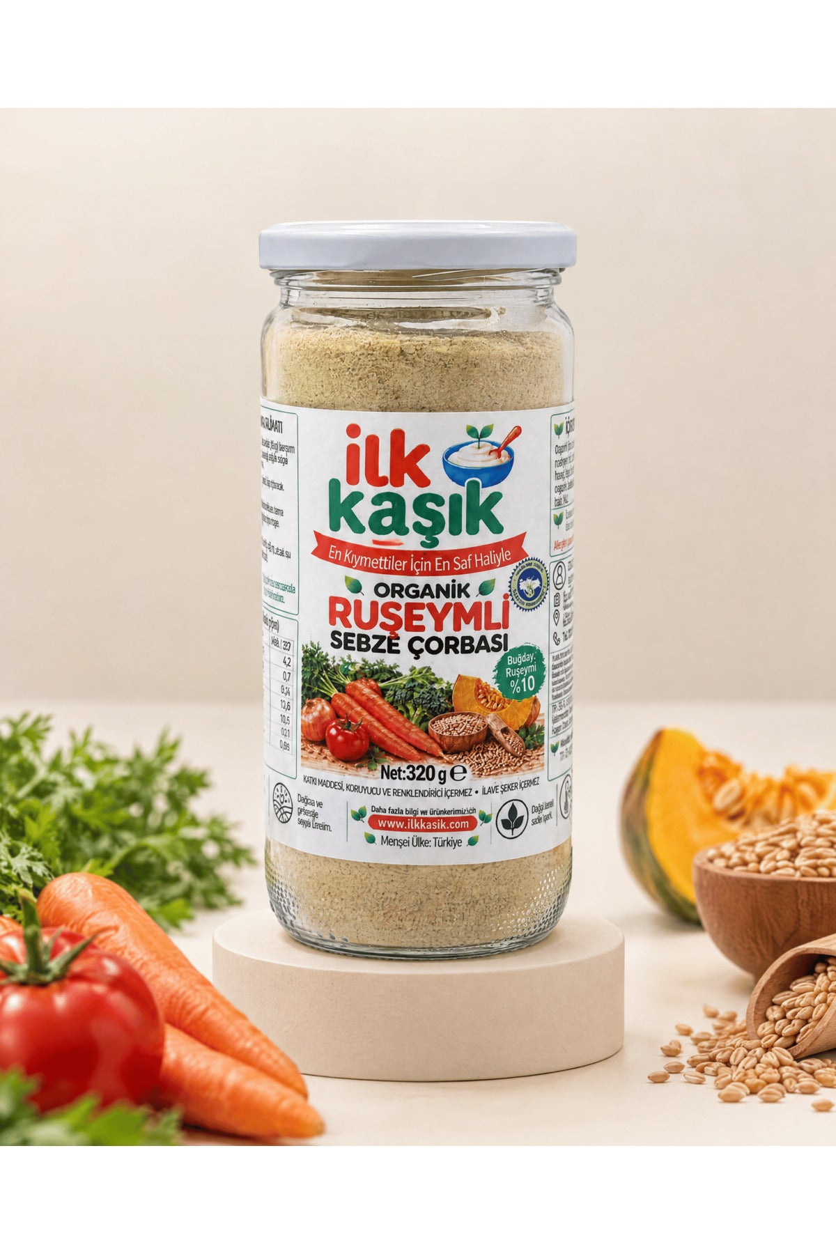 Organik Ruşeymli Sebze Çorbası 290 g – İlk Kaşık (2)