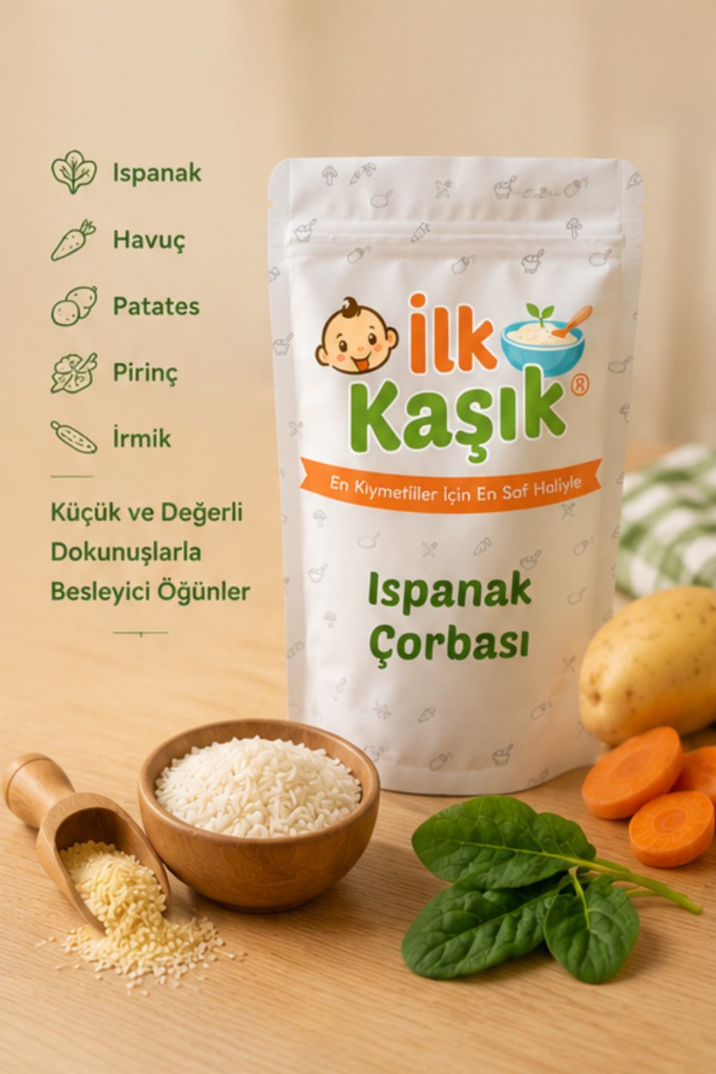 Ispanak Çorbası Karışımı 200 g – İlk Kaşık (3)