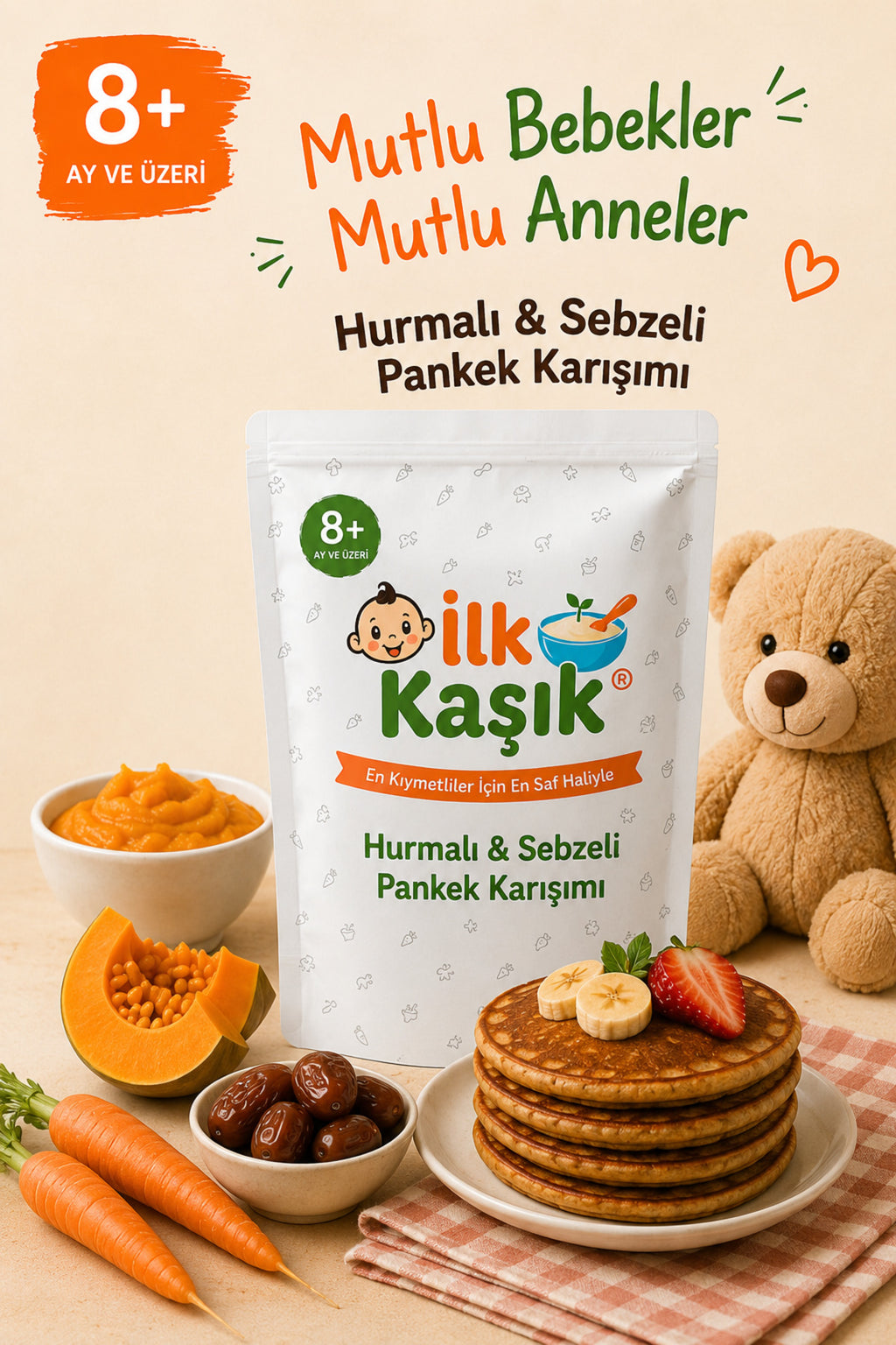 Hurmalı Sebzeli Pankek Karışımı 200 g – İlk Kaşık