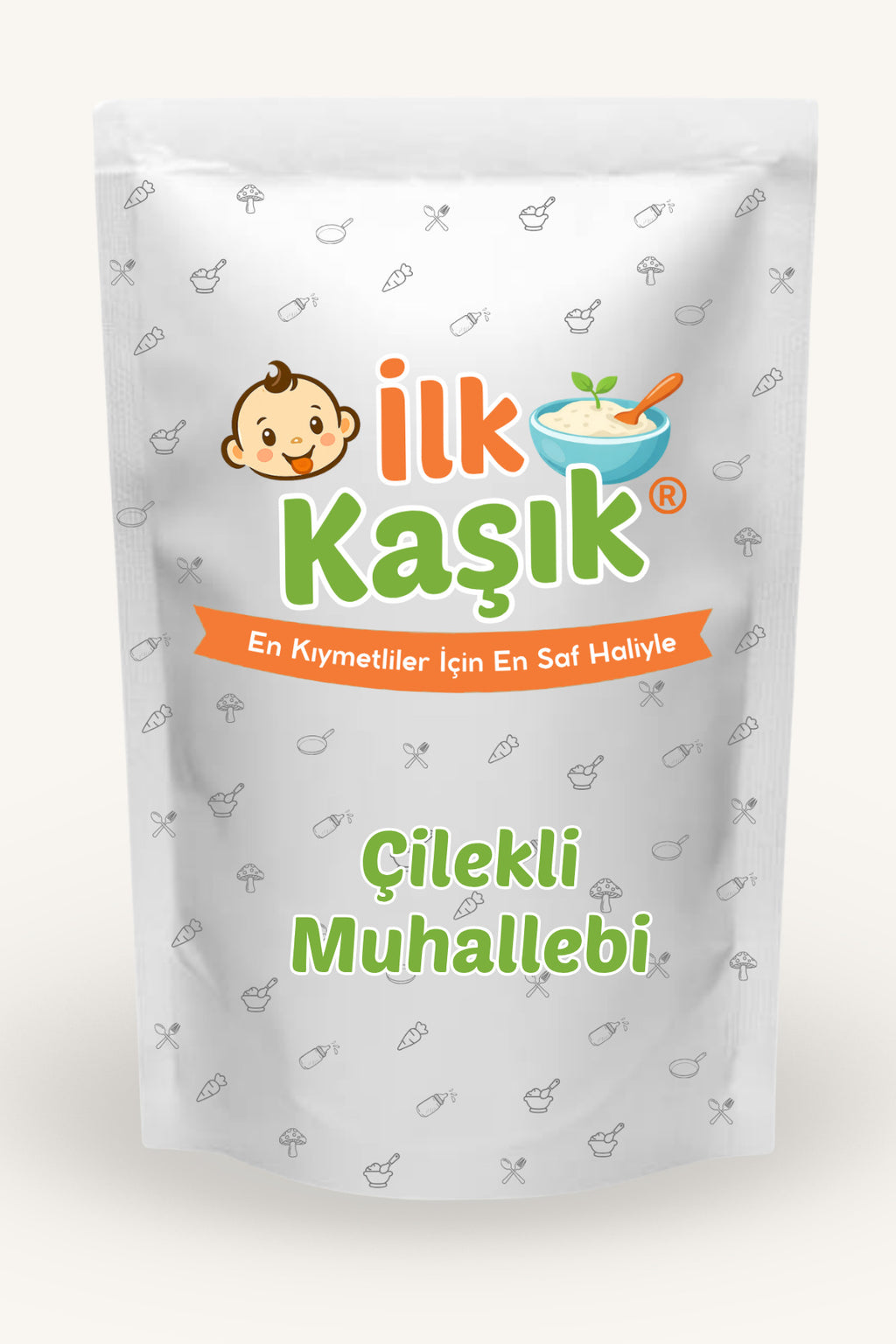 Çilekli Muhallebi Karışımı 200 g – İlk Kaşık (2)