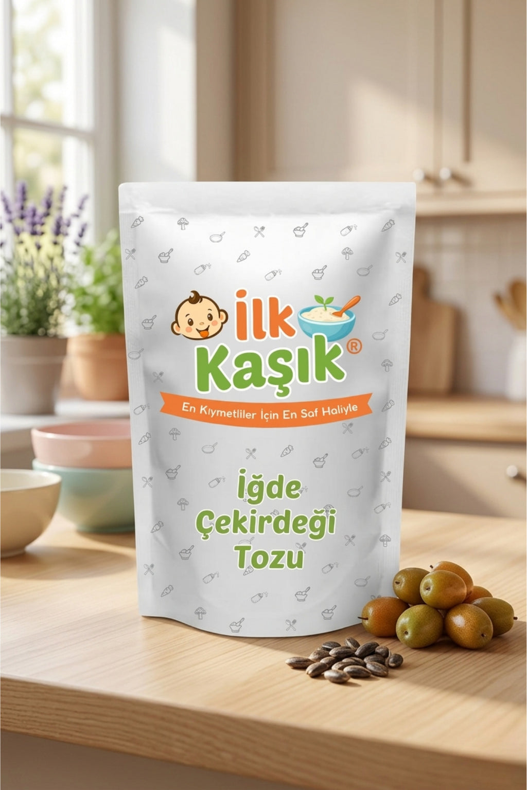 İğde Çekirdeği Tozu 100 g – İlk Kaşık