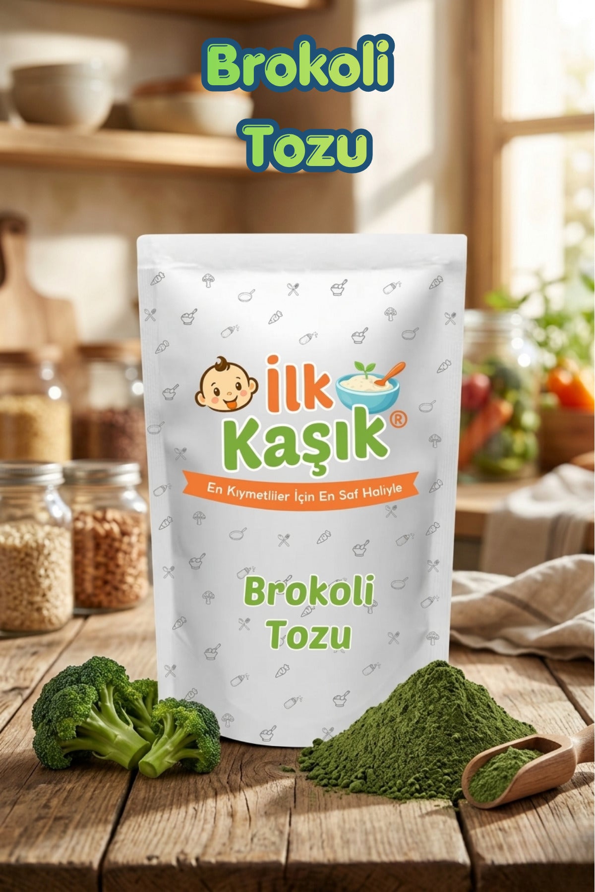 Brokoli Tozu 100 g – İlk Kaşık