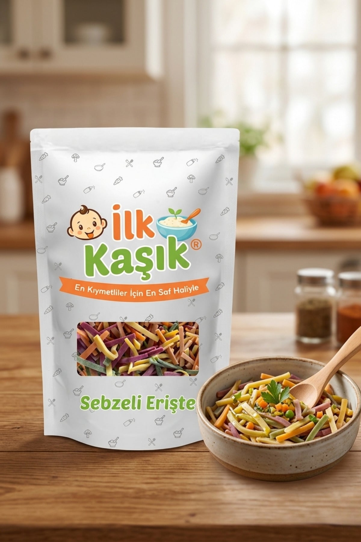 Sebzeli Erişte 100 g – İlk Kaşık
