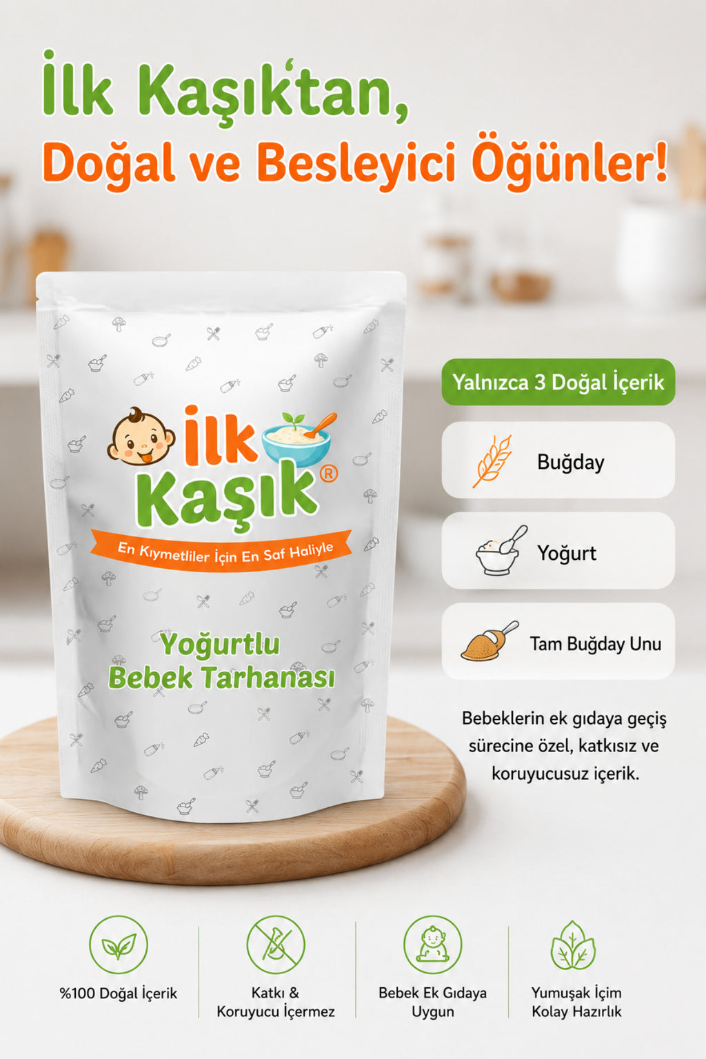Yoğurtlu Tarhana Karışımı 125 g – İlk Kaşık
