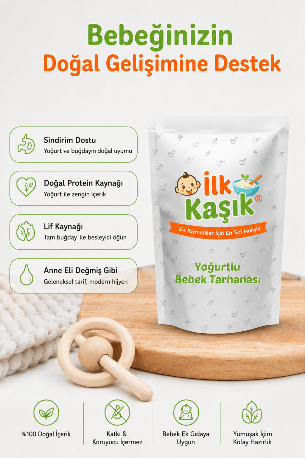 Yoğurtlu Tarhana Karışımı 125 g – İlk Kaşık (2)