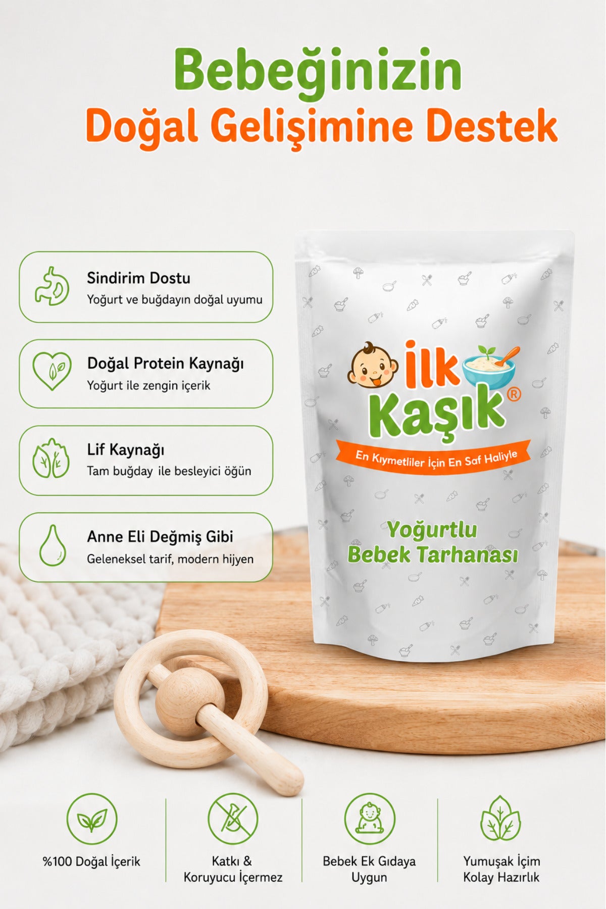 Yoğurtlu Tarhana Karışımı 125 g – İlk Kaşık (2)
