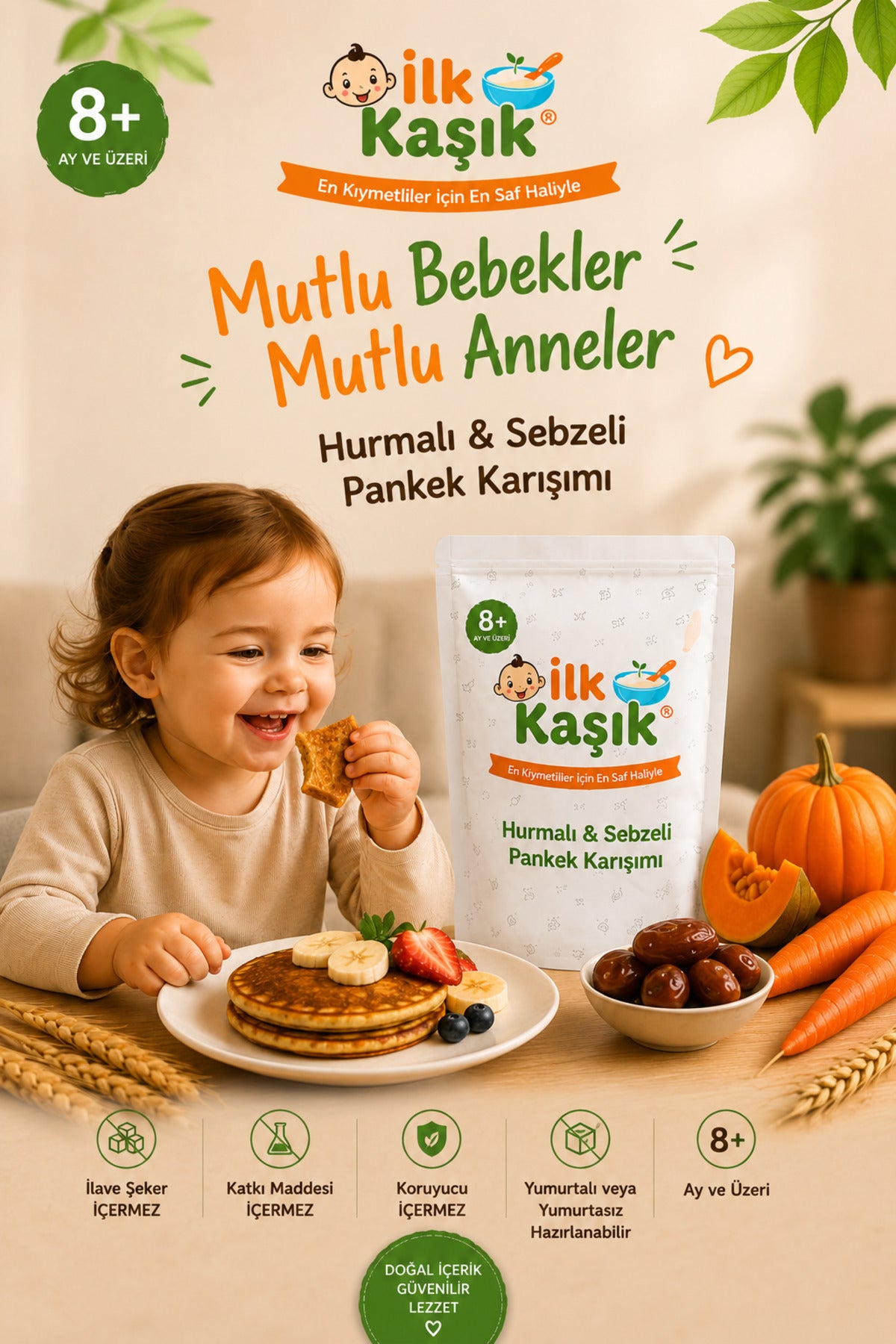 Hurmalı Sebzeli Pankek Karışımı 200 g – İlk Kaşık (3)