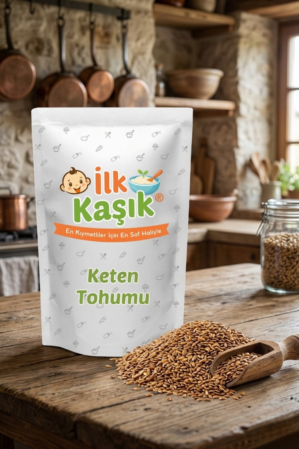 Keten Tohumu 100 g – İlk Kaşık