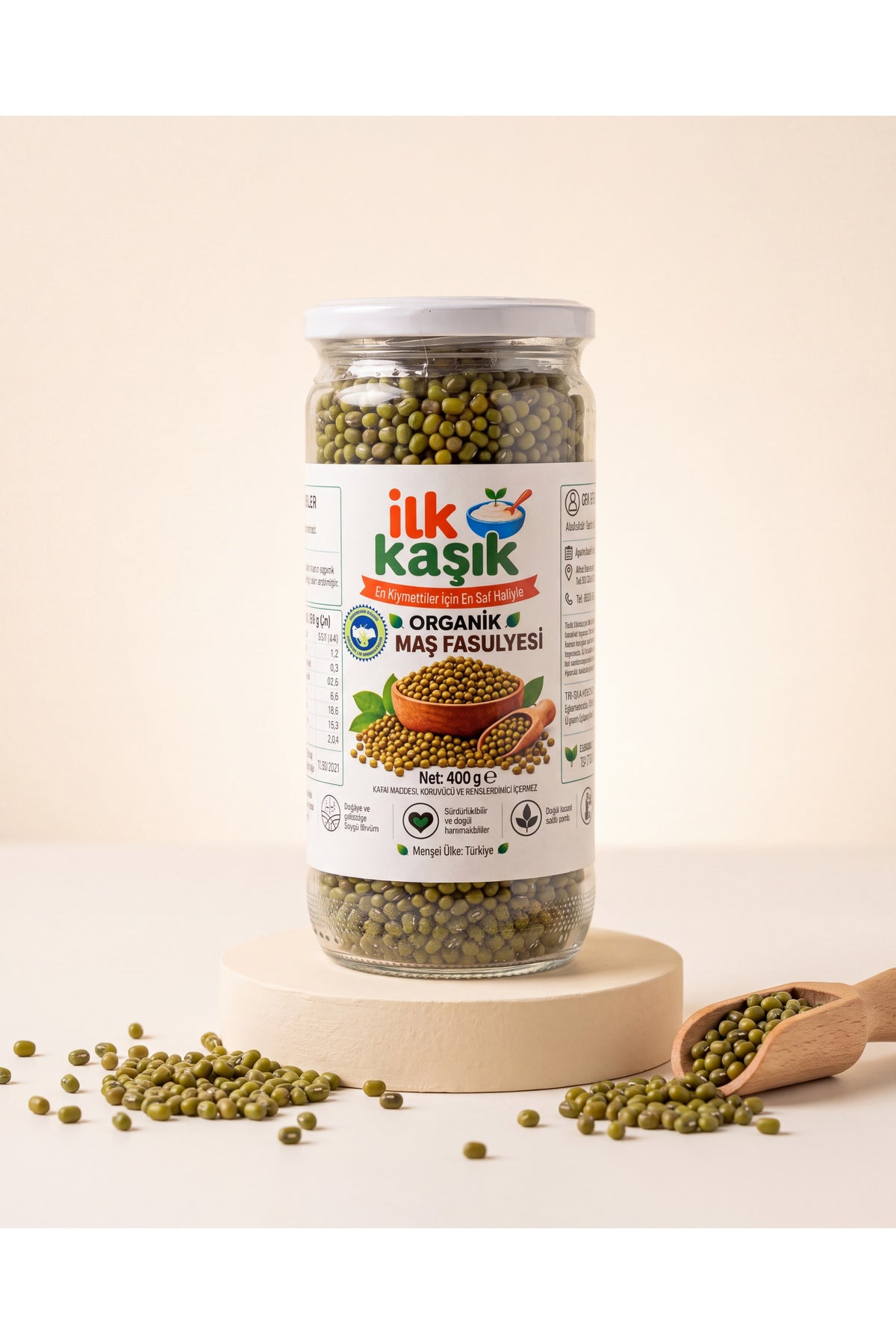 Organik Maş Fasulyesi 400 g – İlk Kaşık (2)